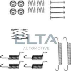 Elta Automotive EA8163 - Комплект принадлежности, челюсти за ръчна спирачка vvparts.bg
