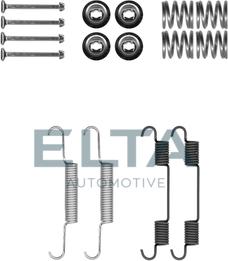 Elta Automotive EA8189 - Комплект принадлежности, челюсти за ръчна спирачка vvparts.bg