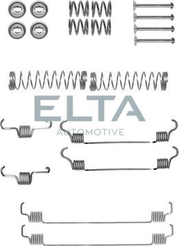 Elta Automotive EA8133 - Комплект принадлежности, спирани челюсти vvparts.bg