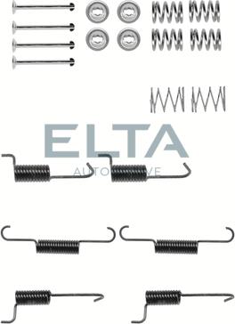 Elta Automotive EA8126 - Комплект принадлежности, челюсти за ръчна спирачка vvparts.bg