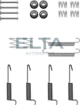 Elta Automotive EA8173 - Комплект принадлежности, челюсти за ръчна спирачка vvparts.bg