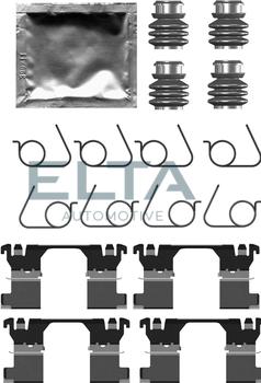 Elta Automotive EA8846 - Комплект принадлежности, дискови накладки vvparts.bg