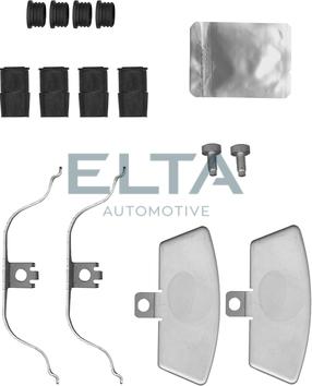 Elta Automotive EA8840 - Комплект принадлежности, дискови накладки vvparts.bg