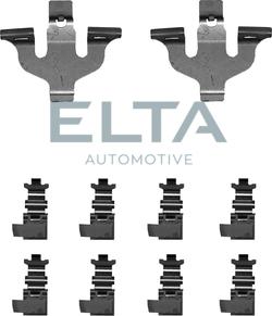 Elta Automotive EA8801 - Комплект принадлежности, дискови накладки vvparts.bg