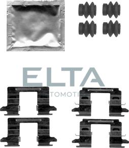 Elta Automotive EA8880 - Комплект принадлежности, дискови накладки vvparts.bg