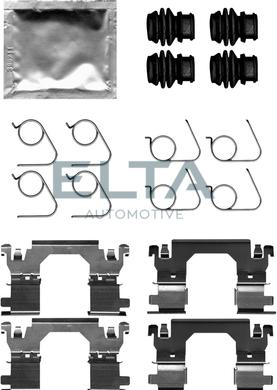 Elta Automotive EA8791 - Комплект принадлежности, дискови накладки vvparts.bg