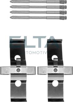 Elta Automotive EA8741 - Комплект принадлежности, дискови накладки vvparts.bg