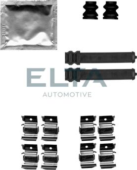 Elta Automotive EA8765 - Комплект принадлежности, дискови накладки vvparts.bg