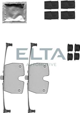 Elta Automotive EA8762 - Комплект принадлежности, дискови накладки vvparts.bg