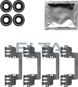 Elta Automotive EA8735 - Комплект принадлежности, дискови накладки vvparts.bg