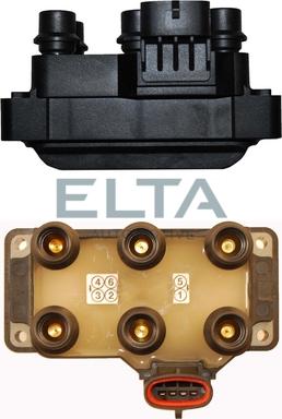 Elta Automotive EE5234 - Запалителна бобина vvparts.bg