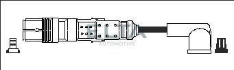 Elta Automotive ET4016 - Комплект запалителеи кабели vvparts.bg