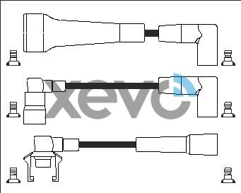 Elta Automotive XHT4221 - Комплект запалителеи кабели vvparts.bg