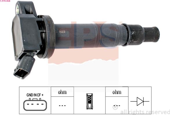 EPS 1.970.458 - Запалителна бобина vvparts.bg