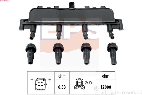 EPS 1.970.403 - Запалителна бобина vvparts.bg