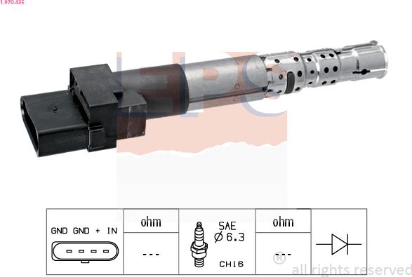 EPS 1.970.435 - Запалителна бобина vvparts.bg