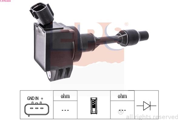 EPS 1.970.634 - Запалителна бобина vvparts.bg