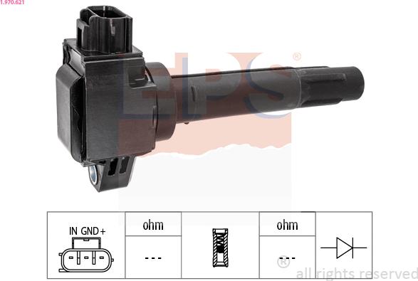 EPS 1.970.621 - Запалителна бобина vvparts.bg