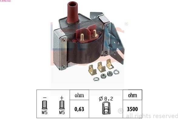 EPS 1.970.132 - Запалителна бобина vvparts.bg