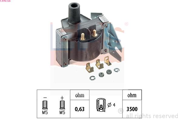 EPS 1.970.125 - Запалителна бобина vvparts.bg