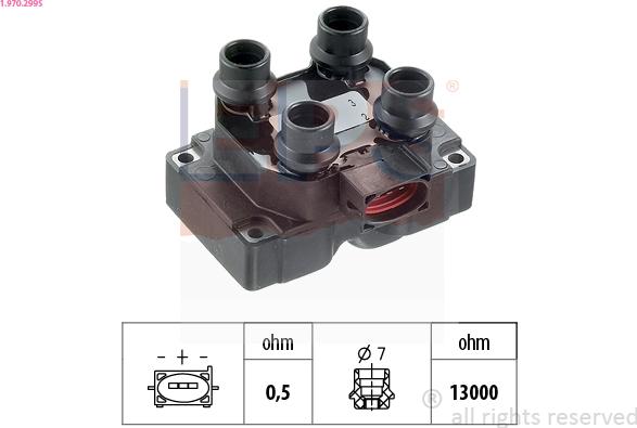 EPS 1.970.299S - Запалителна бобина vvparts.bg