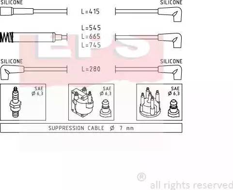 EPS 1.500.513 - Комплект запалителеи кабели vvparts.bg