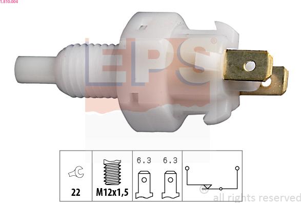 EPS 1.810.004 - Ключ за спирачните светлини vvparts.bg