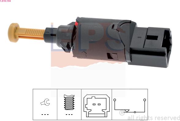 EPS 1.810.194 - Ключ за спирачните светлини vvparts.bg
