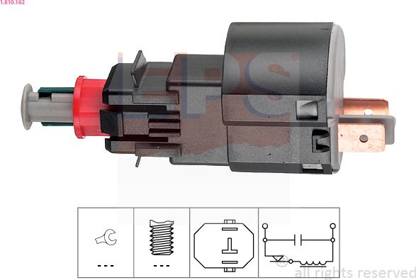 EPS 1.810.162 - Ключ за спирачните светлини vvparts.bg