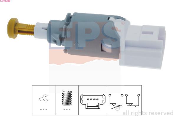 EPS 1.810.225 - Ключ за спирачните светлини vvparts.bg