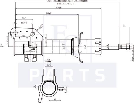 Equal Quality AM10144 - Амортисьор vvparts.bg