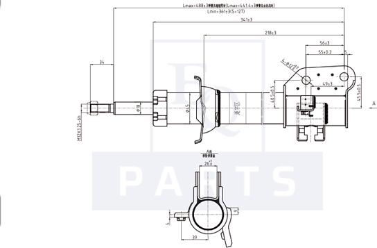 Equal Quality AM10145 - Амортисьор vvparts.bg