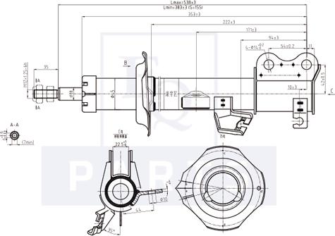 Equal Quality AM10155 - Амортисьор vvparts.bg