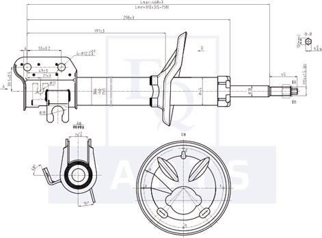 Equal Quality AM10161 - Амортисьор vvparts.bg