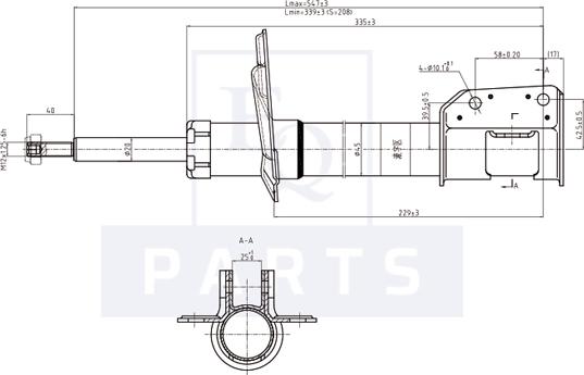 Equal Quality AM10100 - Амортисьор vvparts.bg