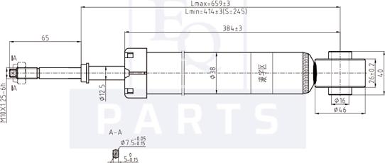 Equal Quality AM20159 - Амортисьор vvparts.bg