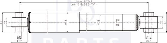 Equal Quality AM20135 - Амортисьор vvparts.bg