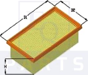 Equal Quality FA3169 - Въздушен филтър vvparts.bg