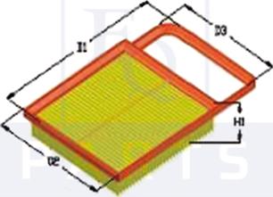 Equal Quality FA3229 - Въздушен филтър vvparts.bg