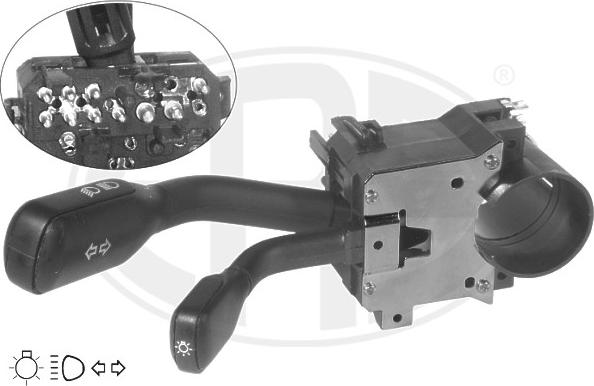 ERA 440476 - Превключвател на кормилната колона vvparts.bg