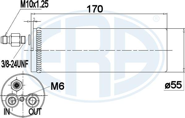 ERA 668019 - Изсушител, климатизация vvparts.bg