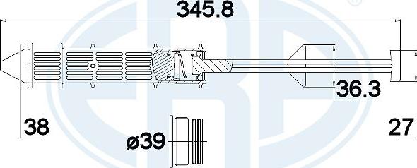 ERA 668014 - Изсушител, климатизация vvparts.bg