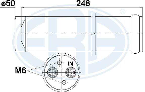 ERA 668018 - Изсушител, климатизация vvparts.bg