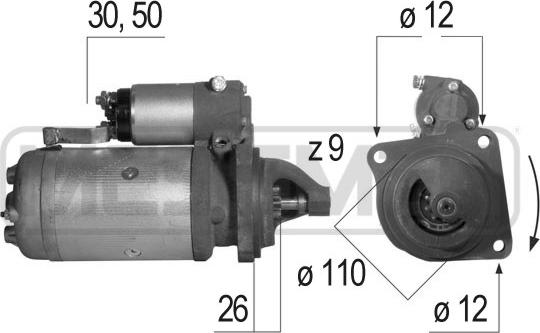 ERA 15000 - Стартер vvparts.bg