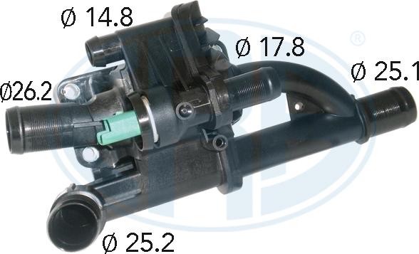 ERA 350402 - Термостат, охладителна течност vvparts.bg