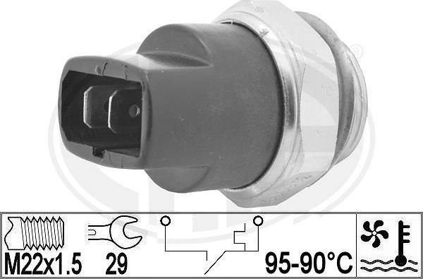 ERA 330962 - Термошалтер, вентилатор на радиатора vvparts.bg