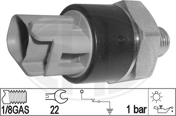 ERA 330901 - Датчик, налягане на маслото vvparts.bg