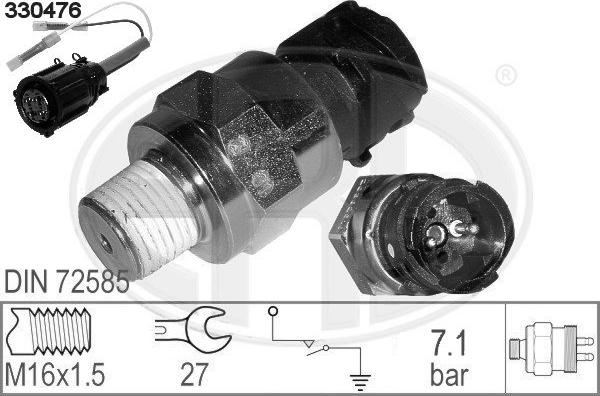 ERA 330407 - Датчик, пневматична система vvparts.bg