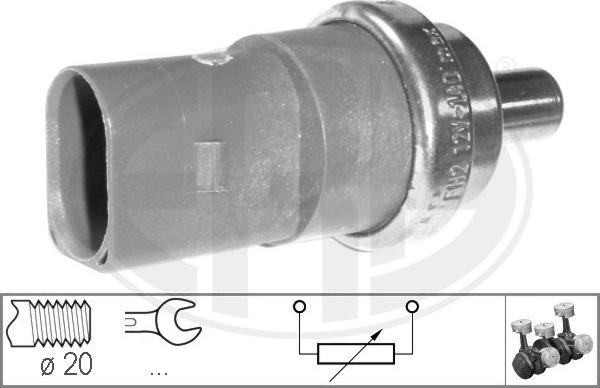 ERA 330546 - Датчик, температура на охладителната течност vvparts.bg