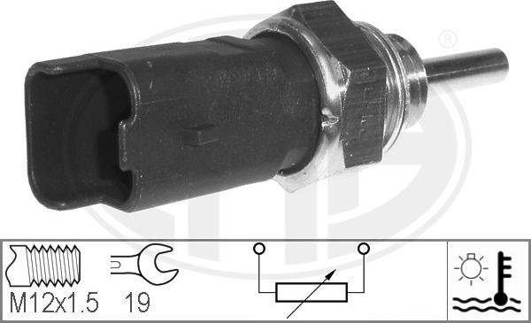 ERA 330553 - Датчик, температура на охладителната течност vvparts.bg